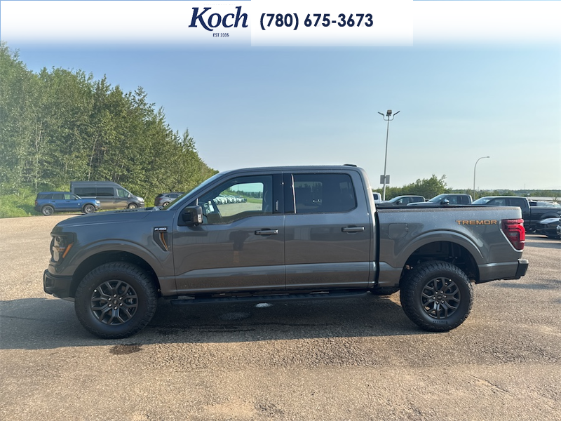 NEW 2026 Ford F-150 Tremor - Carbonized Grey Metallic Exterior / BLACK, UNIQUE TREMOR LEATHER-TRIMMED BUCKET SEATS Interior - $94,320 - Stock #A26219 - VIN 1FTFW4L8XTFB45534 - Photo 7