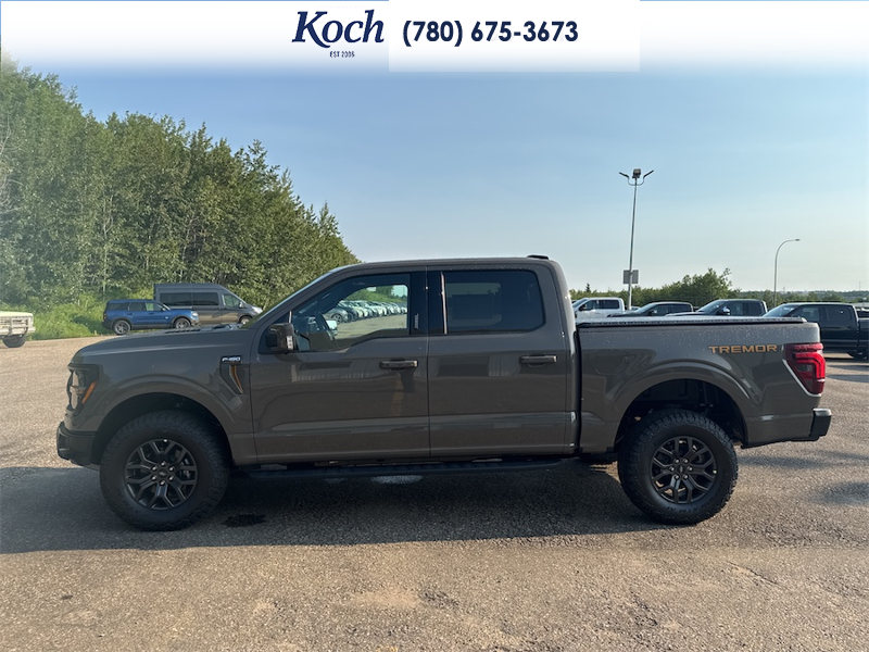 NEW 2026 Ford F-150 Tremor - Marsh Grey Exterior / BLACK, UNIQUE TREMOR LEATHER-TRIMMED BUCKET SEATS Interior - $88,993 - Stock #A26222 - VIN 1FTFW4L87TFB48388 - Photo 7