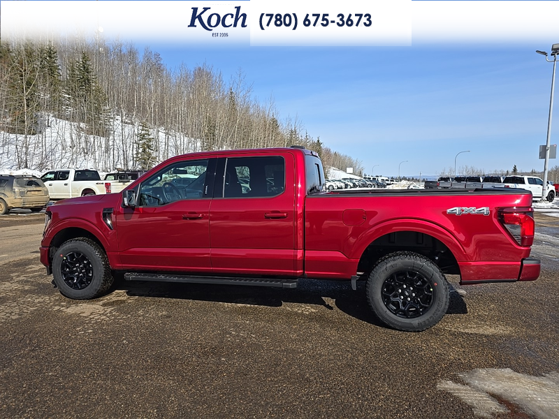 NEW 2026 Ford F-150 XLT - Ruby Red Tri-coat Metallic Exterior / BLACK SPORT Interior - $76,130 - Stock #A26100 - VIN 1FTFW3L84TKD52776 - Photo 8