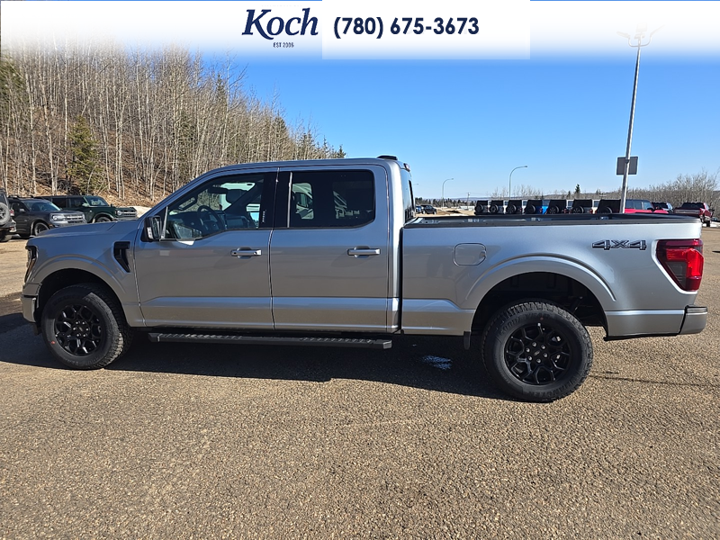 NEW 2026 Ford F-150 XLT - Iconic Silver Metallic Exterior / BLACK SPORT Interior - $77,930 - Stock #A26081 - VIN 1FTFW3L8XTKD29213 - Photo 8