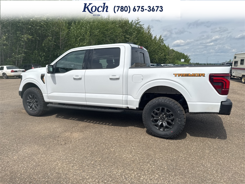 NEW 2026 Ford F-150 Tremor - Oxford White Exterior / BLACK TREMOR LEATHER Interior - $92,020 - Stock #A26213 - VIN 1FTFW4L88TFA60532 - Photo 8