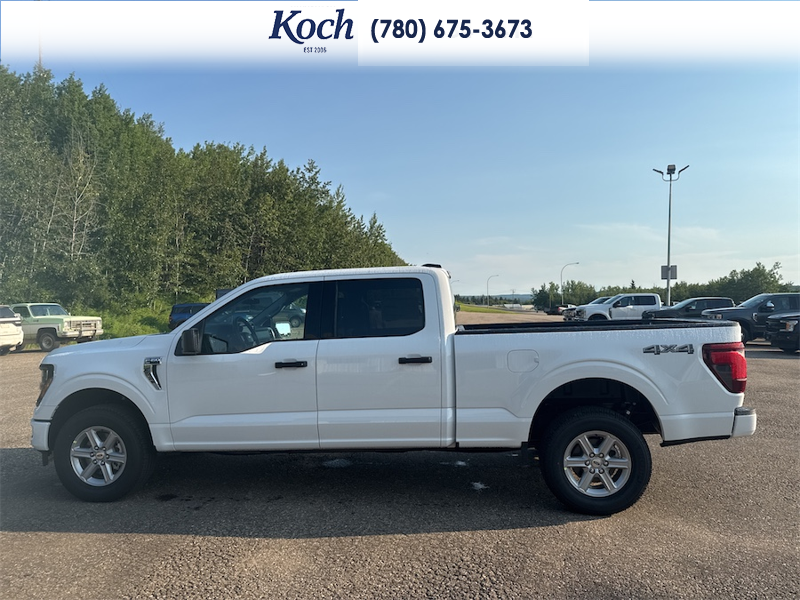 NEW 2026 Ford F-150 XLT - Oxford White Exterior / BLACK W/MEDIUM DARK SLATE, CLOTH 40/20/40 FRONT SEAT (M) Interior - $62,371 - Stock #A26228 - VIN 1FTFW3L88TKE54517 - Photo 8