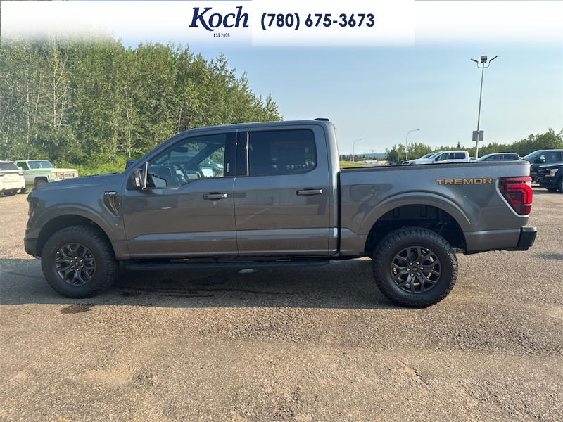 NEW 2026 Ford F-150 Tremor - Carbonized Grey Metallic Exterior / BLACK, UNIQUE TREMOR LEATHER-TRIMMED BUCKET SEATS Interior - $94,320 - Stock #A26219 - VIN 1FTFW4L8XTFB45534 - Photo 8