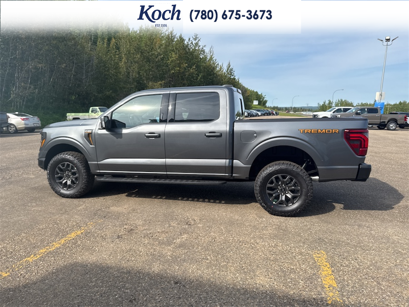 NEW 2026 Ford F-150 Tremor - Carbonized Grey Metallic Exterior / BLACK, UNIQUE TREMOR LEATHER-TRIMMED BUCKET SEATS Interior - $87,395 - Stock #A26227 - VIN 1FTFW4L84TFB54553 - Photo 8