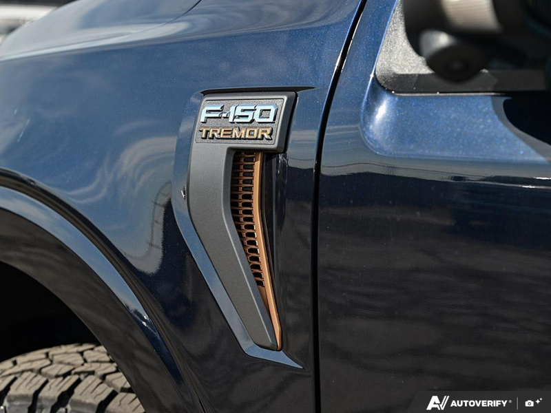 NEW 2026 Ford F-150 Tremor - Antimatter Blue Metallic Exterior / BLACK, UNIQUE SPORT CLOTH 40/CONSOLE/40 POWER FRONT SEAT Interior - $74,949 - Stock #E61089 - VIN 1FTFW4L5XTFC08671 - Photo 8