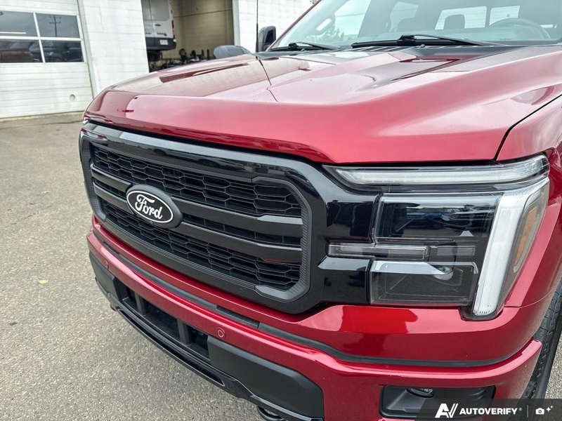 USED 2026 Ford F-150 LARIAT - Ruby Red Metallic Tinted Clearcoat Exterior / BLACK, ACTIVEX TRIMMED 40/CONSOLE/40 FRONT SEATS (B) Interior - $107,190 - Stock #EP4805 - VIN 1FTFW5LD8TFA44785 - Photo 8