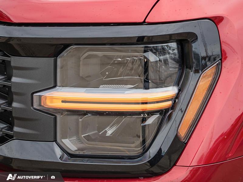 NEW 2026 Ford F-150 STX - Ruby Red Tri-coat Metallic Exterior / BLACK ONYX/BLUE PREM LEATHER SEATS Interior - $59,999 - Stock #D60325 - VIN 1FTEW2LP6TKD58575 - Photo 10
