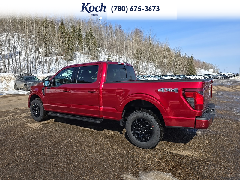 NEW 2026 Ford F-150 XLT - Ruby Red Tri-coat Metallic Exterior / BLACK SPORT Interior - $76,130 - Stock #A26100 - VIN 1FTFW3L84TKD52776 - Photo 9