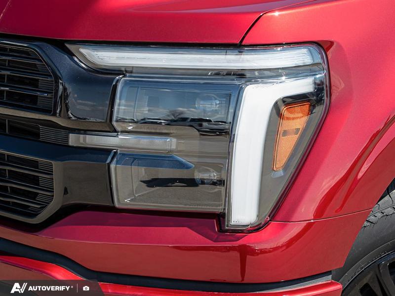 NEW 2026 Ford F-150 Platinum - Ruby Red Tri-coat Metallic Exterior / BLACK LEATHER Interior - $103,917 - Stock #D60514 - VIN 1FTFW7L87TFA45568 - Photo 10