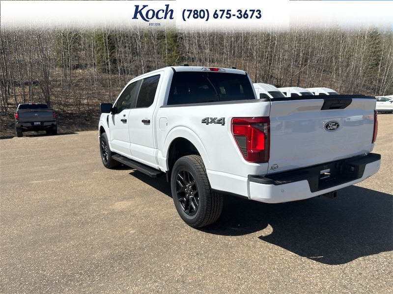 NEW 2026 Ford F-150 STX - Oxford White Exterior / BLACK ONYX/BLUE PREM LEATHER SEATS Interior - $64,780 - Stock #A26150 - VIN 1FTEW2LP5TKD67820 - Photo 9