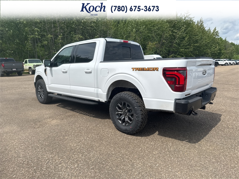 NEW 2026 Ford F-150 Tremor - Oxford White Exterior / BLACK TREMOR LEATHER Interior - $92,020 - Stock #A26213 - VIN 1FTFW4L88TFA60532 - Photo 9