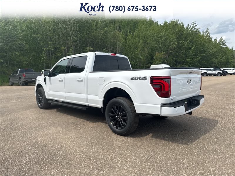 NEW 2026 Ford F-150 LARIAT - Oxford White Exterior / BLACK Interior - $84,235 - Stock #A26221 - VIN 1FTFW5L83TKE27348 - Photo 9