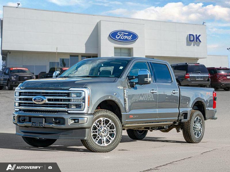 NEW 2026 Ford F-350 Super Duty Platinum - Carbonized Grey Metallic Exterior / SMOKED TRUFFLE LEATHER Interior - $126,290 - Stock #D60234 - VIN 1FT8W3BM5TEC25573 - Photo 1