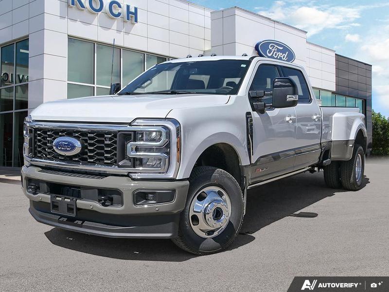 NEW 2026 Ford F-350 Super Duty King Ranch DRW - Star White/marsh Grey Accent Exterior / JAVA LEATHER Interior - $131,828 - Stock #E60586 - VIN 1FT8W3DM1TEE28795 - Photo 1