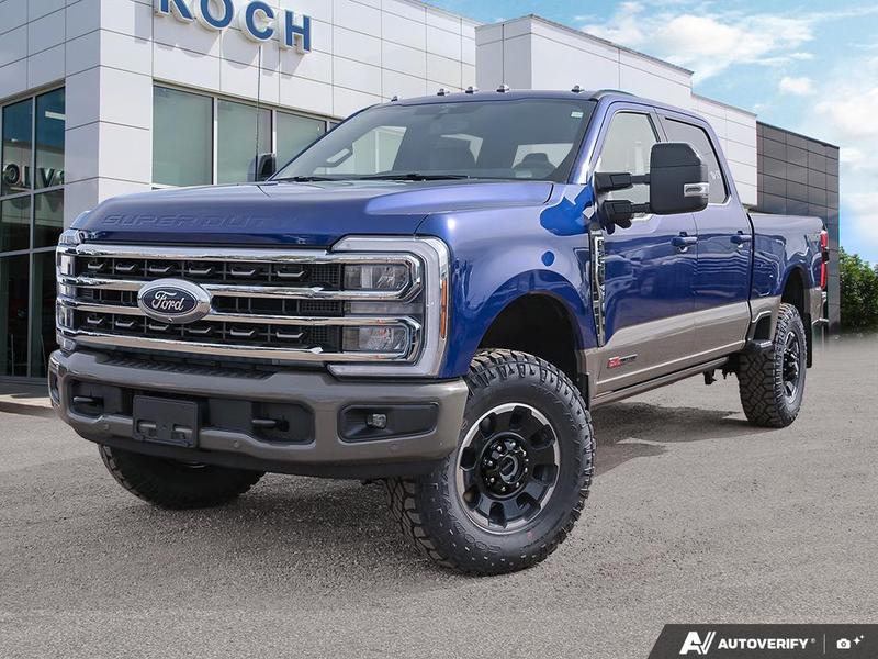 NEW 2026 Ford F-350 Super Duty King Ranch - Argon Blue/marsh Grey Exterior / JAVA LEATHER Interior - $134,217 - Stock #E60544 - VIN 1FT8W3BM3TEE07403 - Photo 1