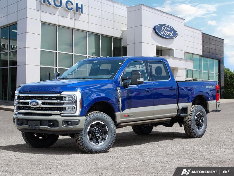 NEW 2026 Ford F-350 Super Duty King Ranch Tremor - Argon Blue/marsh Grey Exterior / JAVA LEATHER Interior - $135,067 - Stock #E60597 - VIN 1FT8W3BM6TEE28133 - Photo 1