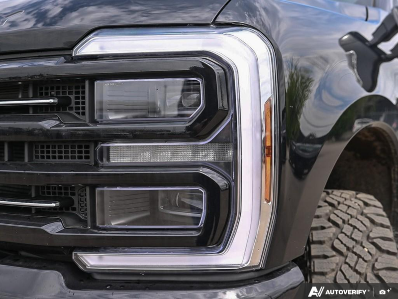 NEW 2026 Ford F-350 Super Duty Platinum Tremor - Agate Black Exterior / BLACK ONYX/BLUE LEATHER Interior - $124,453 - Stock #E60443 - VIN 1FT8W3BM7TED99614 - Photo 10