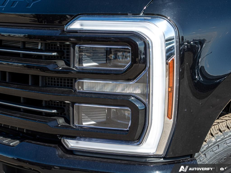 NEW 2026 Ford F-350 Super Duty Platinum - Agate Black Exterior / BLACK ONYX/BLUE LEATHER Interior - $122,798 - Stock #E60572 - VIN 1FT8W3BM9TEE28806 - Photo 10