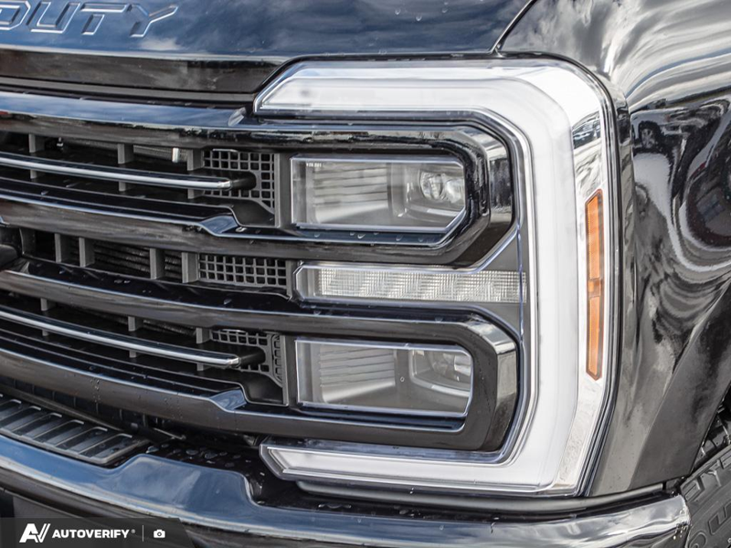 NEW 2026 Ford F-350 Super Duty Platinum - Agate Black Exterior / BLACK ONYX/BLUE LEATHER Interior - $120,261 - Stock #D60311 - VIN 1FT8W3BT6TED85081 - Photo 10