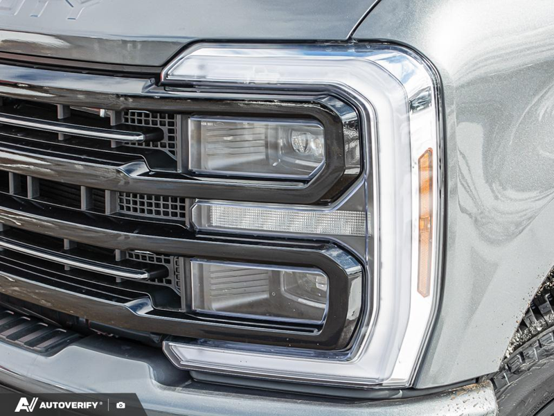 NEW 2026 Ford F-350 Super Duty Platinum - Carbonized Grey Metallic Exterior / BLACK ONYX/BLUE LEATHER Interior - $121,061 - Stock #D60348 - VIN 1FT8W3BT2TEE05424 - Photo 10