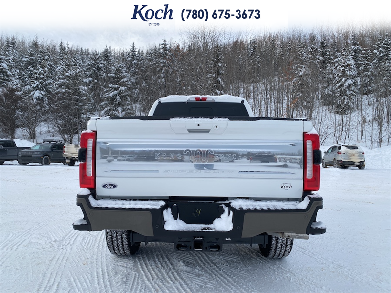 NEW 2026 Ford F-350 Super Duty King Ranch - Star White/marsh Grey Accent Exterior / JAVA LEATHER Interior - $124,768 - Stock #A26018 - VIN 1FT8W3BT8TED18353 - Photo 10