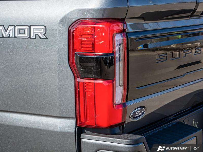 NEW 2026 Ford F-350 Super Duty Platinum Tremor - Carbonized Grey Metallic Exterior / BLACK ONYX/BLUE LEATHER Interior - $128,953 - Stock #E60491 - VIN 1FT8W3BM2TED99973 - Photo 12