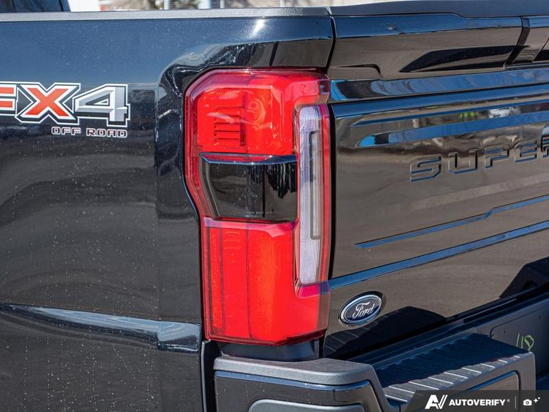 NEW 2026 Ford F-350 Super Duty Platinum - Agate Black Exterior / BLACK ONYX/BLUE LEATHER Interior - $122,298 - Stock #E60572 - VIN 1FT8W3BM9TEE28806 - Photo 12
