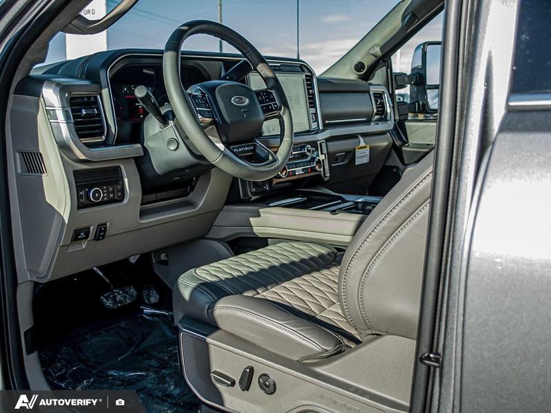 NEW 2026 Ford F-350 Super Duty Platinum - Carbonized Grey Metallic Exterior / SMOKED TRUFFLE LEATHER Interior - $126,290 - Stock #D60234 - VIN 1FT8W3BM5TEC25573 - Photo 13