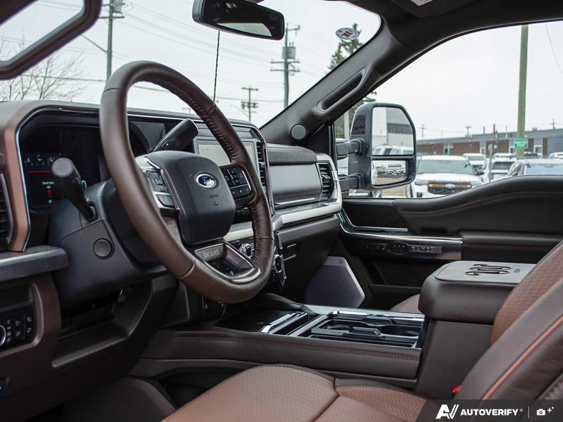 NEW 2026 Ford F-350 Super Duty King Ranch - Oxford White/marsh Grey Exterior / JAVA LEATHER Interior - $122,662 - Stock #E60467 - VIN 1FT8W3BT1TEE00845 - Photo 13