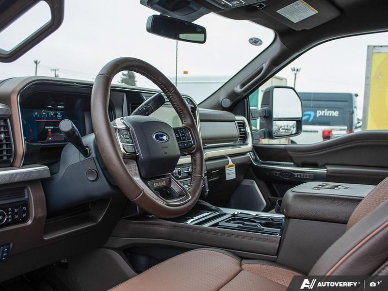 NEW 2026 Ford F-350 Super Duty King Ranch - Agate Black/marsh Grey Accent Exterior / JAVA LEATHER Interior - $122,662 - Stock #E60468 - VIN 1FT8W3BT3TEE05660 - Photo 13