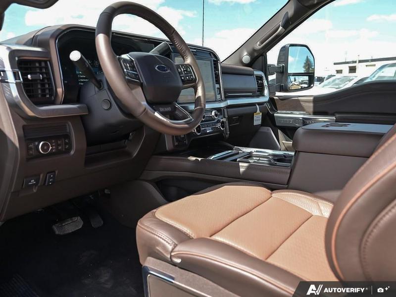 NEW 2026 Ford F-350 Super Duty King Ranch - Agate Black/marsh Grey Accent Exterior / JAVA LEATHER Interior - $130,912 - Stock #E60649 - VIN 1FT8W3BM1TEE28377 - Photo 13