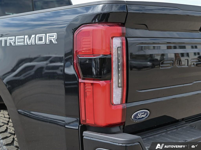 NEW 2026 Ford F-350 Super Duty Platinum Tremor - Agate Black Exterior / BLACK ONYX/BLUE LEATHER Interior - $124,453 - Stock #E60443 - VIN 1FT8W3BM7TED99614 - Photo 12