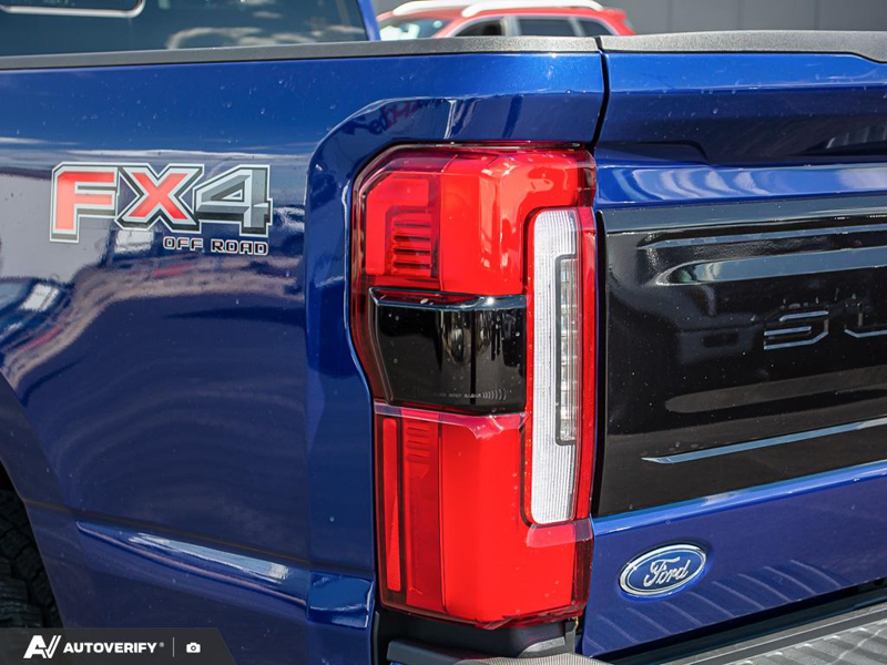 NEW 2026 Ford F-350 Super Duty Platinum - Argon Blue Metallic Exterior / BLACK ONYX/BLUE LEATHER Interior - $115,636 - Stock #D60599 - VIN 1FT8W3BT6TEE88940 - Photo 12