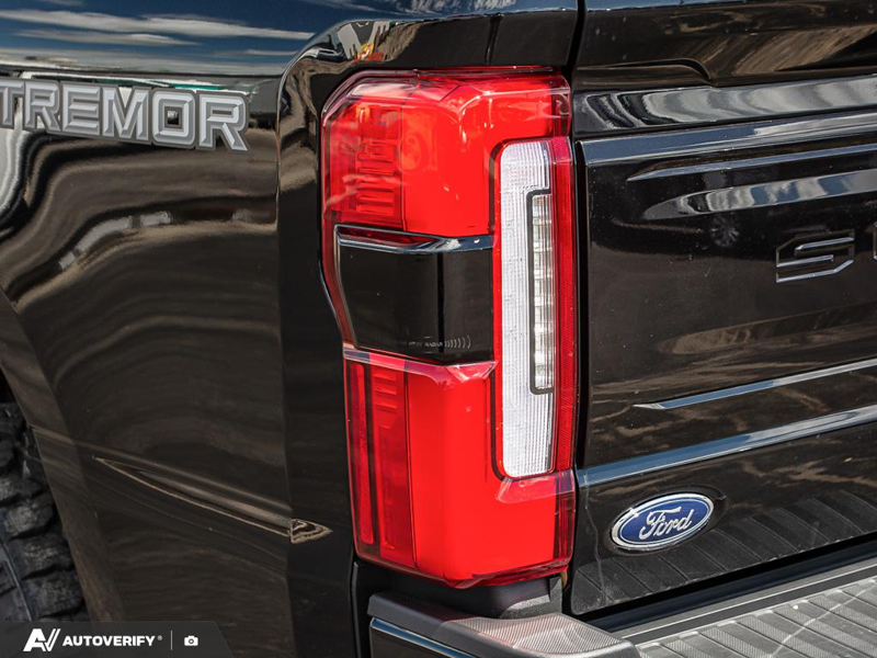 NEW 2026 Ford F-350 Super Duty Platinum - Agate Black Metallic Exterior / BLACK ONYX/PLATINUM BLUE, UNIQUE PLATINUM LEATHER 40/CONSOLE/40 Interior - $122,340 - Stock #D60703 - VIN 1FT8W3BM4TED65193 - Photo 12