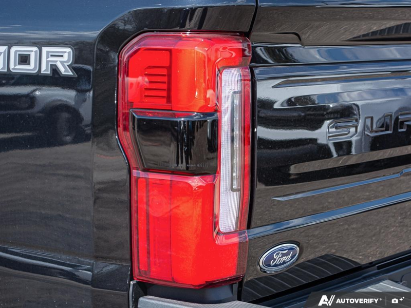 NEW 2026 Ford F-350 Super Duty Platinum Tremor - Agate Black Exterior / BLACK ONYX/BLUE LEATHER Interior - $139,753 - Stock #E60283 - VIN 1FT8W3BM8TED60496 - Photo 12