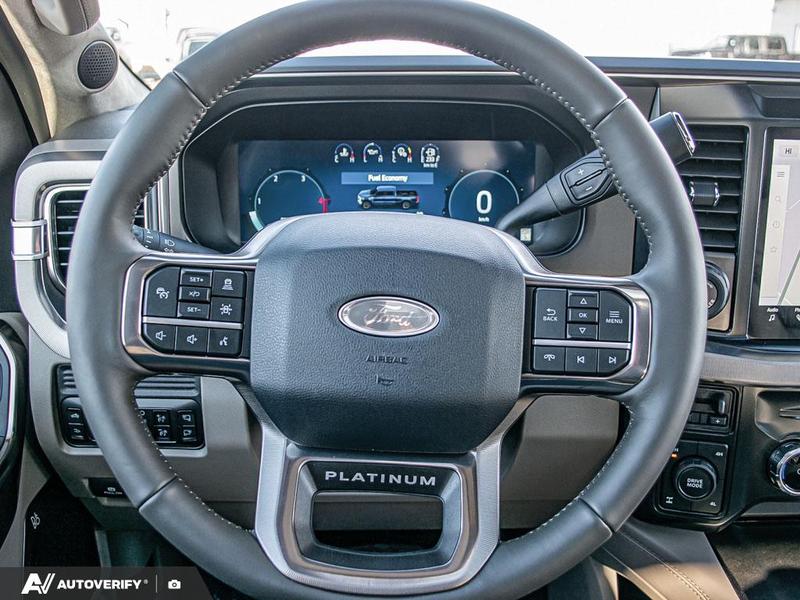 NEW 2026 Ford F-350 Super Duty Platinum - Carbonized Grey Metallic Exterior / SMOKED TRUFFLE LEATHER Interior - $126,290 - Stock #D60234 - VIN 1FT8W3BM5TEC25573 - Photo 14