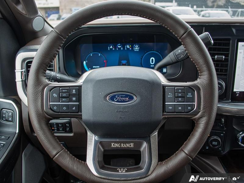 NEW 2026 Ford F-350 Super Duty King Ranch - Oxford White/marsh Grey Exterior / JAVA LEATHER Interior - $122,662 - Stock #E60467 - VIN 1FT8W3BT1TEE00845 - Photo 14