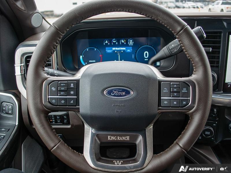 NEW 2026 Ford F-350 Super Duty King Ranch - Agate Black/marsh Grey Accent Exterior / JAVA LEATHER Interior - $122,662 - Stock #E60468 - VIN 1FT8W3BT3TEE05660 - Photo 14
