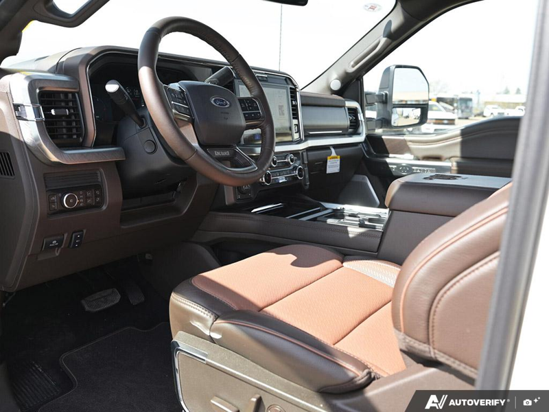 NEW 2026 Ford F-350 Super Duty King Ranch Tremor - Star White/marsh Grey Accent Exterior / JAVA LEATHER Interior - $134,788 - Stock #E60144 - VIN 1FT8W3BM6TED08221 - Photo 13