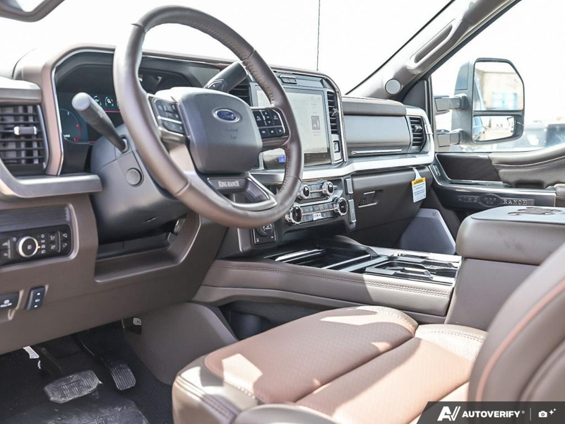 NEW 2026 Ford F-350 Super Duty King Ranch Tremor - Agate Black/marsh Grey Accent Exterior / JAVA LEATHER Interior - $141,642 - Stock #E60394 - VIN 1FT8W3BM0TED77504 - Photo 13