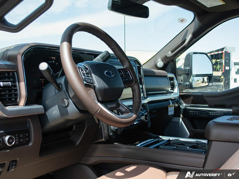 NEW 2026 Ford F-350 Super Duty King Ranch Tremor - Star White/marsh Grey Accent Exterior / JAVA LEATHER Interior - $128,817 - Stock #E60602 - VIN 1FT8W3BMXTEE24019 - Photo 13