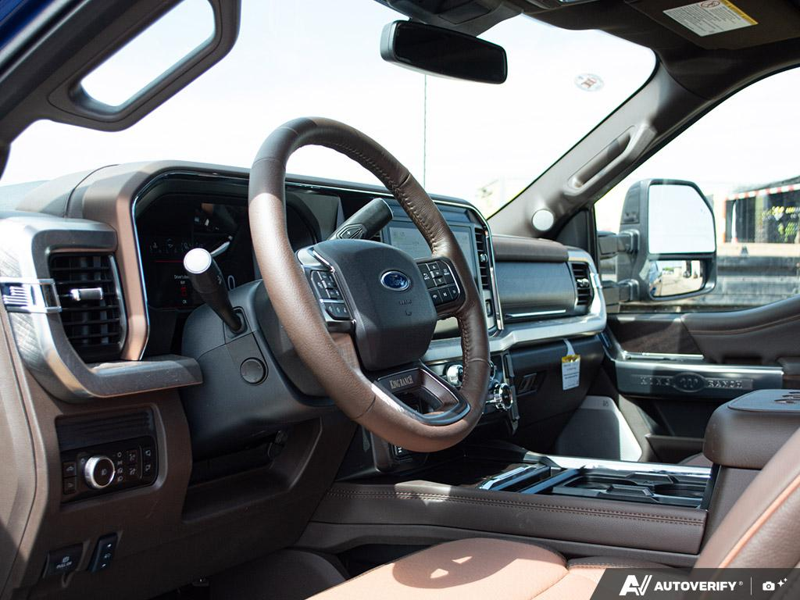 NEW 2026 Ford F-350 Super Duty King Ranch Tremor - Argon Blue/marsh Grey Exterior / JAVA LEATHER Interior - $128,517 - Stock #E60597 - VIN 1FT8W3BM6TEE28133 - Photo 13