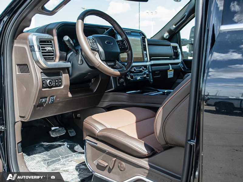 NEW 2026 Ford F-350 Super Duty King Ranch - Agate Black/marsh Grey Accent Exterior / JAVA LEATHER Interior - $129,980 - Stock #D60484 - VIN 1FT8W3BM7TEE25273 - Photo 13