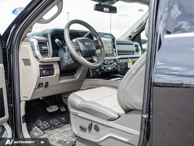 NEW 2026 Ford F-350 Super Duty Platinum - Agate Black Exterior / SMOKED TRUFFLE LEATHER Interior - $131,317 - Stock #D60574 - VIN 1FT8W3BM7TED82991 - Photo 13