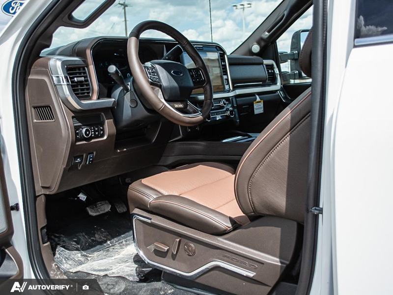 NEW 2026 Ford F-350 Super Duty King Ranch - Star White/marsh Grey Accent Exterior / JAVA LEATHER Interior - $130,780 - Stock #D60485 - VIN 1FT8W3BM0TED84713 - Photo 13