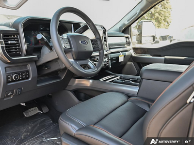 NEW 2026 Ford F-350 Super Duty Lariat - BLACK ONYX ACTIVEX Interior - $120,967 - Stock #E60858 - VIN 1FT8W3BM7TEE76403