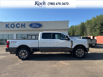 NEW 2026 Ford F-350 Super Duty King Ranch - JAVA LEATHER Interior - $112,468 - Stock #A26018 - VIN 1FT8W3BT8TED18353