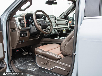 NEW 2026 Ford F-350 Super Duty King Ranch - JAVA LEATHER Interior - $120,680 - Stock #D60837 - VIN 1FT8W3BT5TEE92834