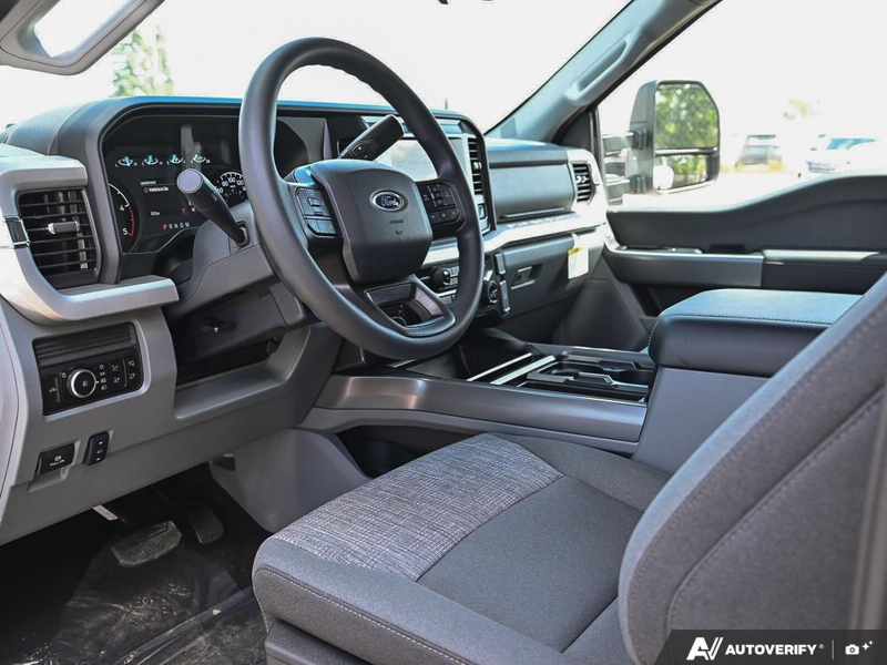 NEW 2026 Ford F-350 Super Duty XLT DRW - Oxford White Exterior / MEDIUM DARK SLATE CLOTH Interior - $91,954 - Stock #E60757 - VIN 1FT8W3DT2TEE82498 - Photo 13