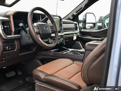 NEW 2026 Ford F-350 Super Duty King Ranch - JAVA LEATHER Interior - $127,992 - Stock #E60948 - VIN 1FT8W3BM6TEE96111